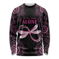 Personalized Pink Dragonfly Aboriginal of Hope Long Sleeve Shirt Australia’s Breast Cancer Awareness - Aussie Hoodie
