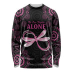 Personalized Pink Dragonfly Aboriginal of Hope Long Sleeve Shirt Australia’s Breast Cancer Awareness - Aussie Hoodie