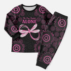 Personalized Pink Dragonfly Aboriginal of Hope Christmas Pajama Set Australia’s Breast Cancer Awareness - Aussie Hoodie