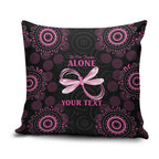 Personalized Pink Dragonfly Aboriginal of Hope Pillow Cover Australia’s Breast Cancer Awareness - Aussie Hoodie