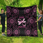 Personalized Pink Dragonfly Aboriginal of Hope Quilt Australia’s Breast Cancer Awareness - Aussie Hoodie
