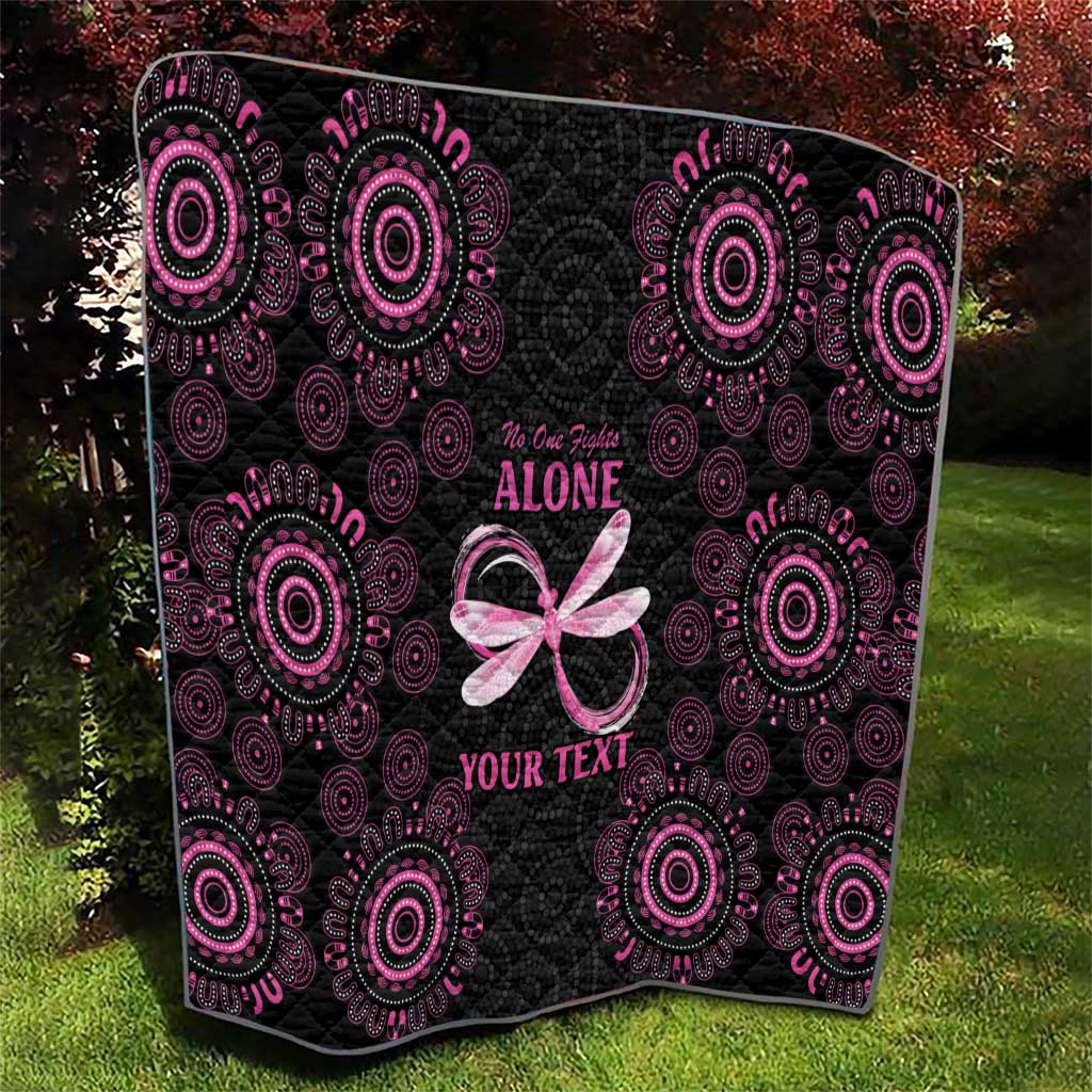 Personalized Pink Dragonfly Aboriginal of Hope Quilt Australia’s Breast Cancer Awareness - Aussie Hoodie