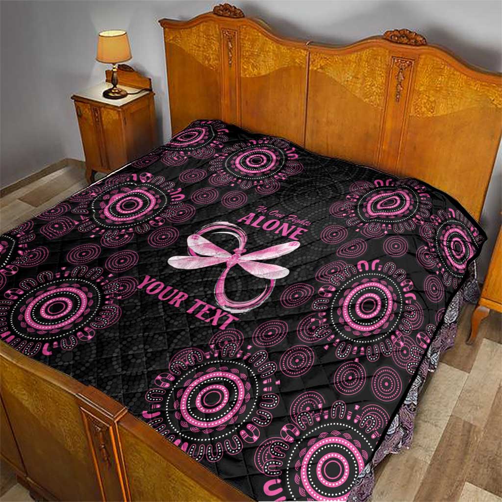 Personalized Pink Dragonfly Aboriginal of Hope Quilt Australia’s Breast Cancer Awareness - Aussie Hoodie