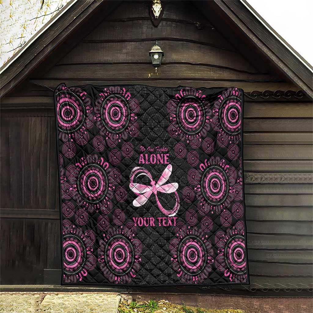 Personalized Pink Dragonfly Aboriginal of Hope Quilt Australia’s Breast Cancer Awareness - Aussie Hoodie