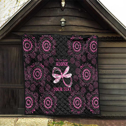 Personalized Pink Dragonfly Aboriginal of Hope Quilt Australia’s Breast Cancer Awareness - Aussie Hoodie