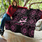 Personalized Pink Dragonfly Aboriginal of Hope Quilt Australia’s Breast Cancer Awareness - Aussie Hoodie