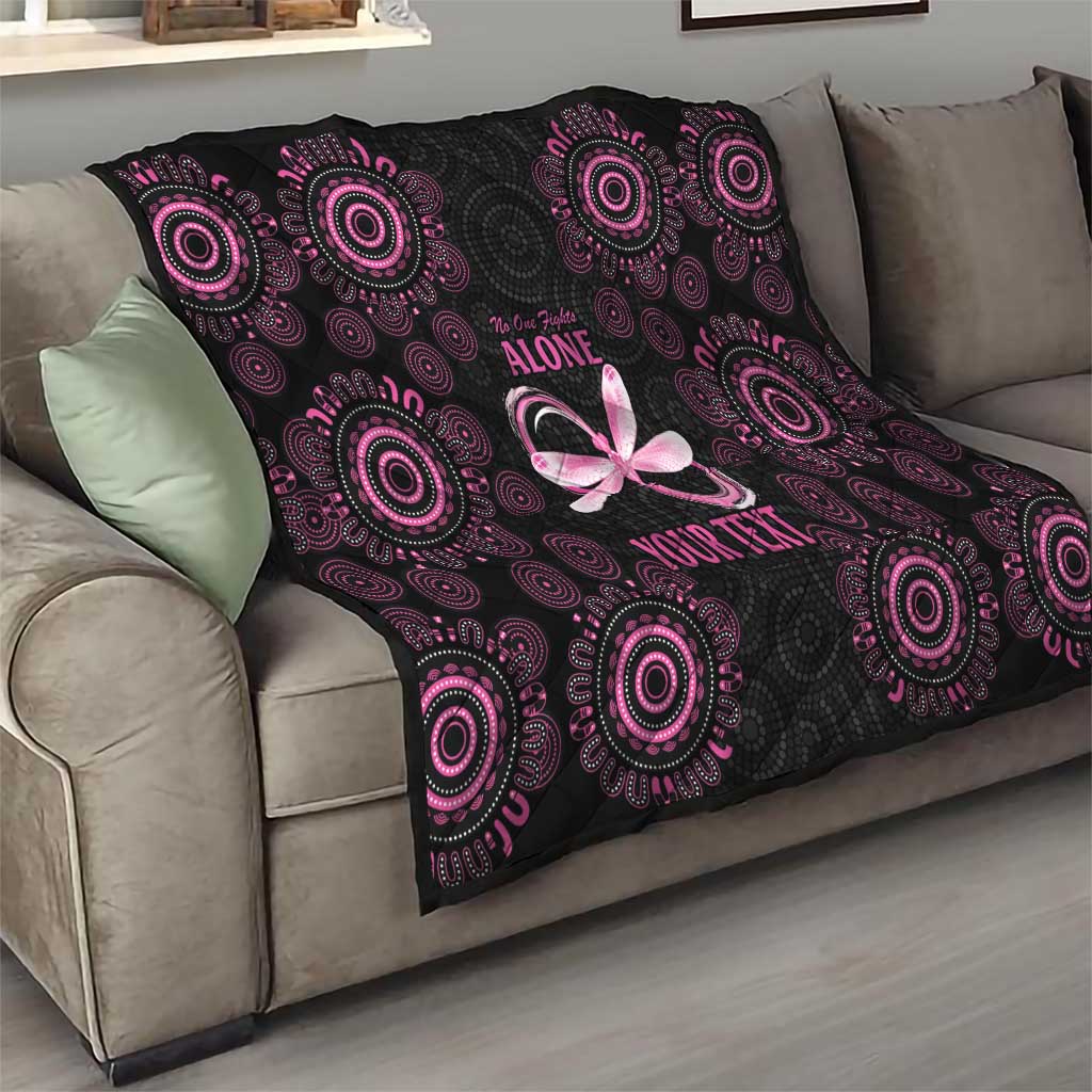 Personalized Pink Dragonfly Aboriginal of Hope Quilt Australia’s Breast Cancer Awareness - Aussie Hoodie