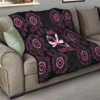Personalized Pink Dragonfly Aboriginal of Hope Quilt Australia’s Breast Cancer Awareness - Aussie Hoodie