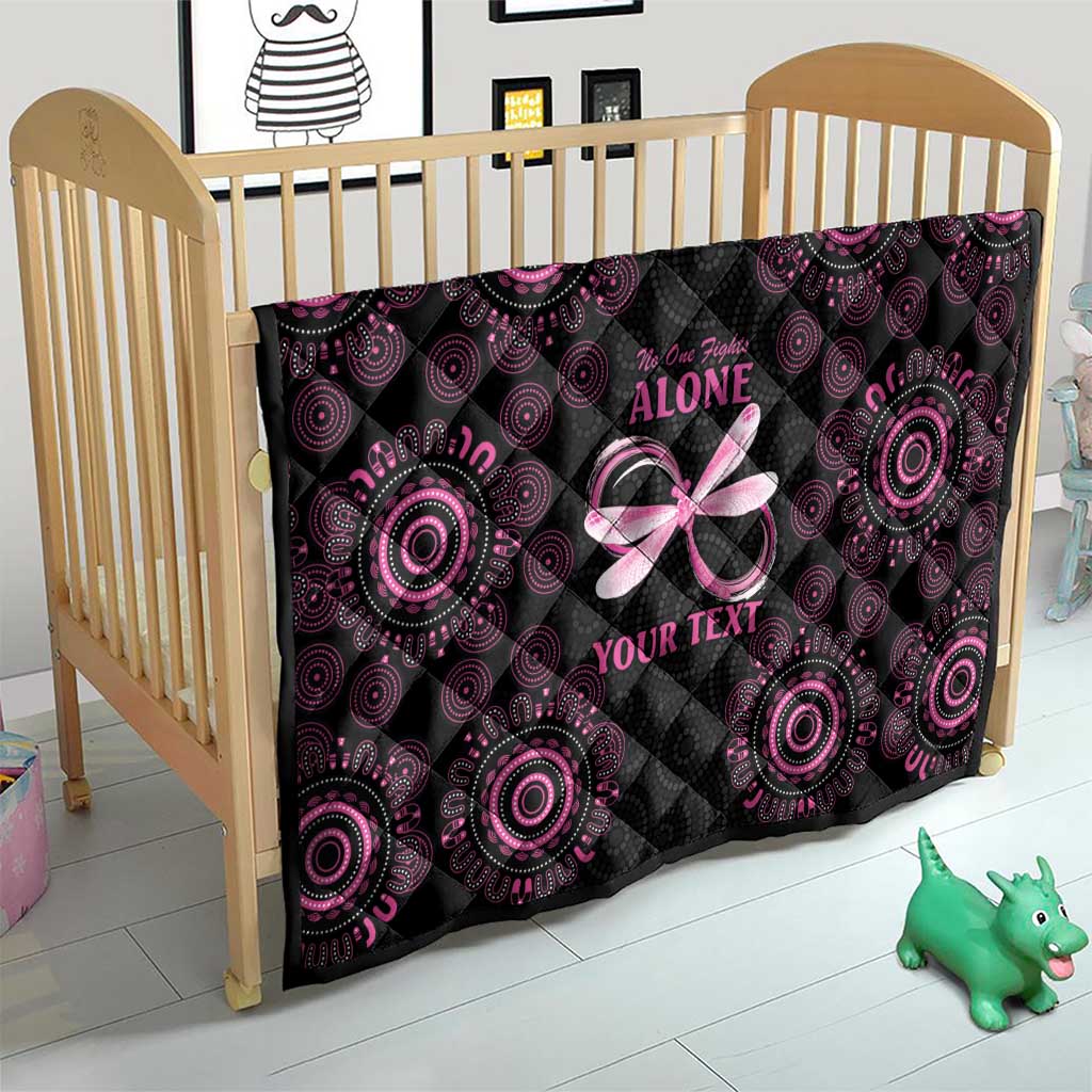 Personalized Pink Dragonfly Aboriginal of Hope Quilt Australia’s Breast Cancer Awareness - Aussie Hoodie