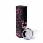 Personalized Pink Dragonfly Aboriginal of Hope Skinny Tumbler Australia’s Breast Cancer Awareness - Aussie Hoodie