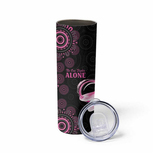 Personalized Pink Dragonfly Aboriginal of Hope Skinny Tumbler Australia’s Breast Cancer Awareness - Aussie Hoodie