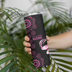 Personalized Pink Dragonfly Aboriginal of Hope Skinny Tumbler Australia’s Breast Cancer Awareness - Aussie Hoodie