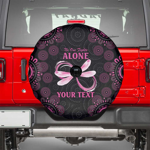 Personalized Pink Dragonfly Aboriginal of Hope Spare Tire Cover Australia’s Breast Cancer Awareness - Aussie Hoodie