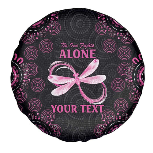 Personalized Pink Dragonfly Aboriginal of Hope Spare Tire Cover Australia’s Breast Cancer Awareness - Aussie Hoodie