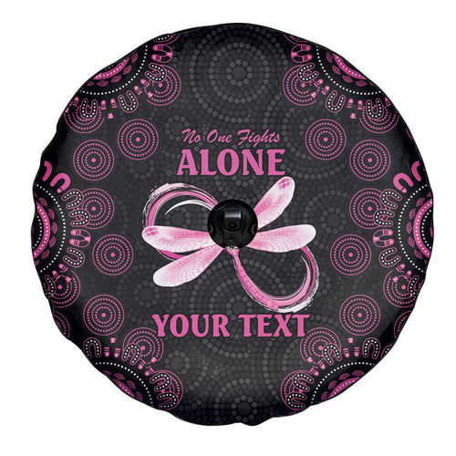 Personalized Pink Dragonfly Aboriginal of Hope Spare Tire Cover Australia’s Breast Cancer Awareness - Aussie Hoodie
