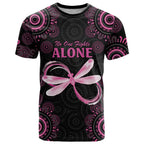 Personalized Pink Dragonfly Aboriginal of Hope T Shirt Australia’s Breast Cancer Awareness - Aussie Hoodie