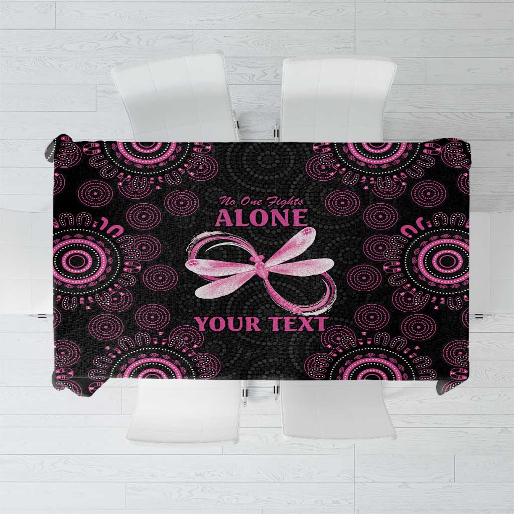 Personalized Pink Dragonfly Aboriginal of Hope Tablecloth Australia’s Breast Cancer Awareness - Aussie Hoodie
