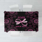 Personalized Pink Dragonfly Aboriginal of Hope Tablecloth Australia’s Breast Cancer Awareness - Aussie Hoodie