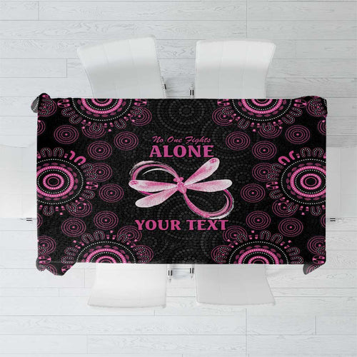 Personalized Pink Dragonfly Aboriginal of Hope Tablecloth Australia’s Breast Cancer Awareness - Aussie Hoodie