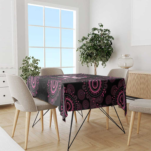 Personalized Pink Dragonfly Aboriginal of Hope Tablecloth Australia’s Breast Cancer Awareness - Aussie Hoodie