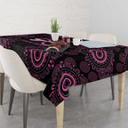 Personalized Pink Dragonfly Aboriginal of Hope Tablecloth Australia’s Breast Cancer Awareness - Aussie Hoodie