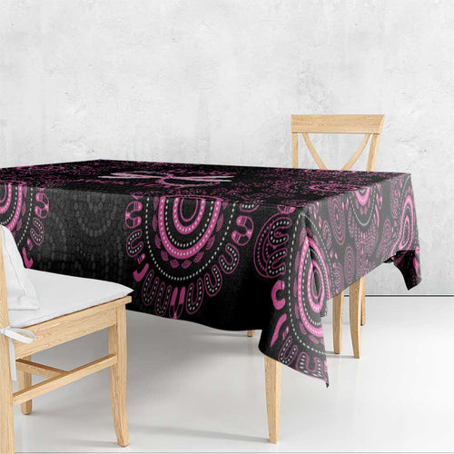 Personalized Pink Dragonfly Aboriginal of Hope Tablecloth Australia’s Breast Cancer Awareness - Aussie Hoodie