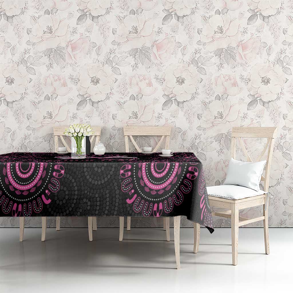 Personalized Pink Dragonfly Aboriginal of Hope Tablecloth Australia’s Breast Cancer Awareness - Aussie Hoodie