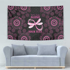 Personalized Pink Dragonfly Aboriginal of Hope Tapestry Australia’s Breast Cancer Awareness - Aussie Hoodie