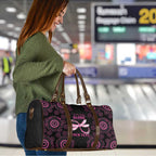 Personalized Pink Dragonfly Aboriginal of Hope Travel Bag Australia’s Breast Cancer Awareness - Aussie Hoodie