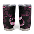 Personalized Pink Dragonfly Aboriginal of Hope Tumbler Cup Australia’s Breast Cancer Awareness - Aussie Hoodie