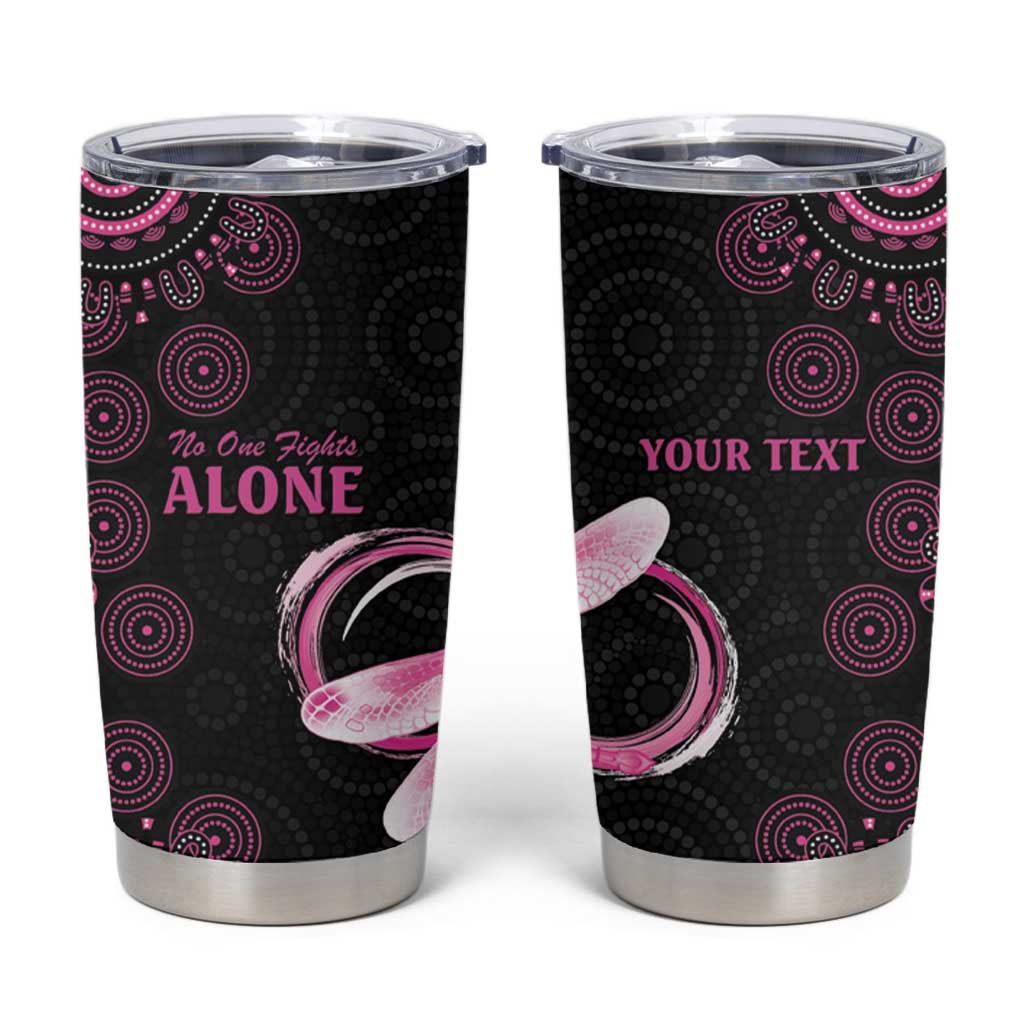 Personalized Pink Dragonfly Aboriginal of Hope Tumbler Cup Australia’s Breast Cancer Awareness - Aussie Hoodie