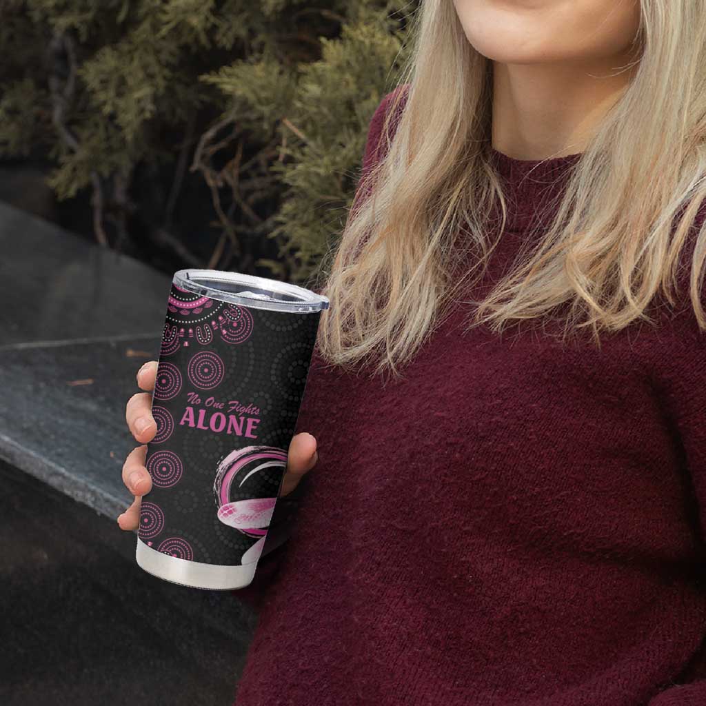 Personalized Pink Dragonfly Aboriginal of Hope Tumbler Cup Australia’s Breast Cancer Awareness - Aussie Hoodie