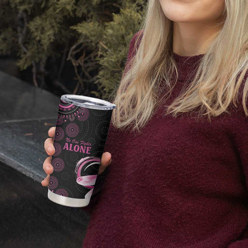 Personalized Pink Dragonfly Aboriginal of Hope Tumbler Cup Australia’s Breast Cancer Awareness - Aussie Hoodie