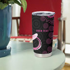 Personalized Pink Dragonfly Aboriginal of Hope Tumbler Cup Australia’s Breast Cancer Awareness - Aussie Hoodie