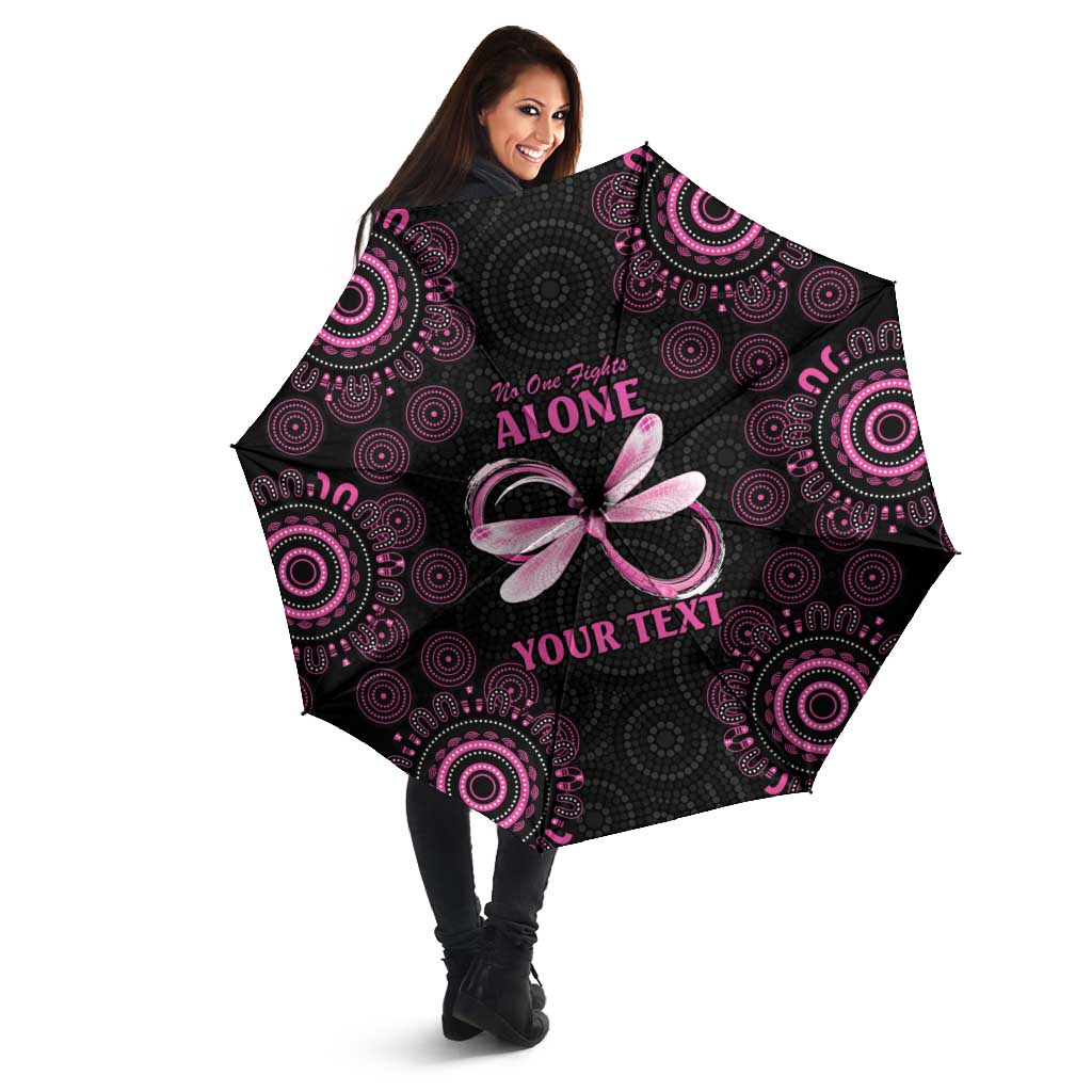Personalized Pink Dragonfly Aboriginal of Hope Umbrella Australia’s Breast Cancer Awareness - Aussie Hoodie