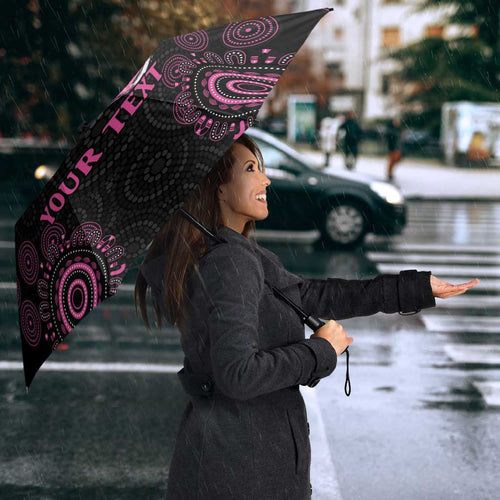 Personalized Pink Dragonfly Aboriginal of Hope Umbrella Australia’s Breast Cancer Awareness - Aussie Hoodie
