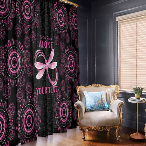 Personalized Pink Dragonfly Aboriginal of Hope Window Curtain Australia’s Breast Cancer Awareness - Aussie Hoodie
