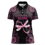 Personalized Pink Dragonfly Aboriginal of Hope Women Polo Shirt Australia’s Breast Cancer Awareness - Aussie Hoodie