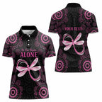 Personalized Pink Dragonfly Aboriginal of Hope Women Polo Shirt Australia’s Breast Cancer Awareness - Aussie Hoodie