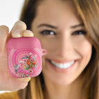 Personalized Pink Galah Aboriginal Dot Art AirPods Case Australia’s Breast Cancer Awareness - Aussie Hoodie