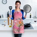 Personalized Pink Galah Aboriginal Dot Art Apron Australia’s Breast Cancer Awareness - Aussie Hoodie