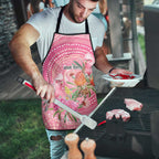 Personalized Pink Galah Aboriginal Dot Art Apron Australia’s Breast Cancer Awareness - Aussie Hoodie