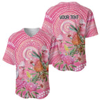 Personalized Pink Galah Aboriginal Dot Art Baseball Jersey Australia’s Breast Cancer Awareness - Aussie Hoodie