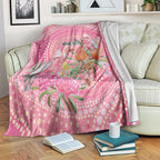 Personalized Pink Galah Aboriginal Dot Art Blanket Australia’s Breast Cancer Awareness - Aussie Hoodie