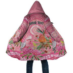 Personalized Pink Galah Aboriginal Dot Art Cloak Australia’s Breast Cancer Awareness - Aussie Hoodie