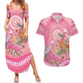 Personalized Pink Galah Aboriginal Dot Art Couples Matching Summer Maxi Dress and Hawaiian Shirt Australia’s Breast Cancer Awareness - Aussie Hoodie