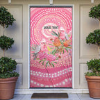 Personalized Pink Galah Aboriginal Dot Art Door Cover Australia’s Breast Cancer Awareness - Aussie Hoodie