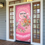 Personalized Pink Galah Aboriginal Dot Art Door Cover Australia’s Breast Cancer Awareness - Aussie Hoodie