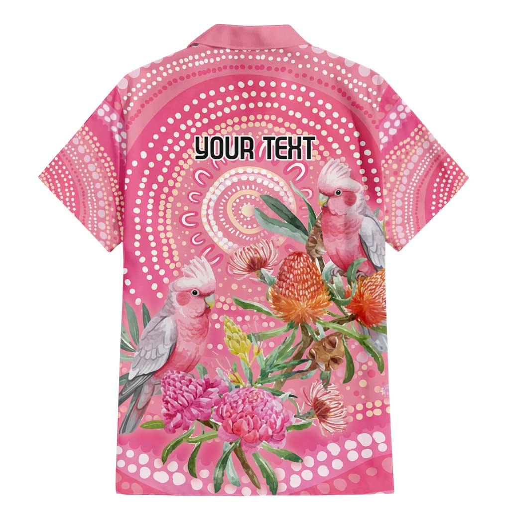 Personalized Pink Galah Aboriginal Dot Art Family Matching Mermaid Dress and Hawaiian Shirt Australia’s Breast Cancer Awareness - Aussie Hoodie