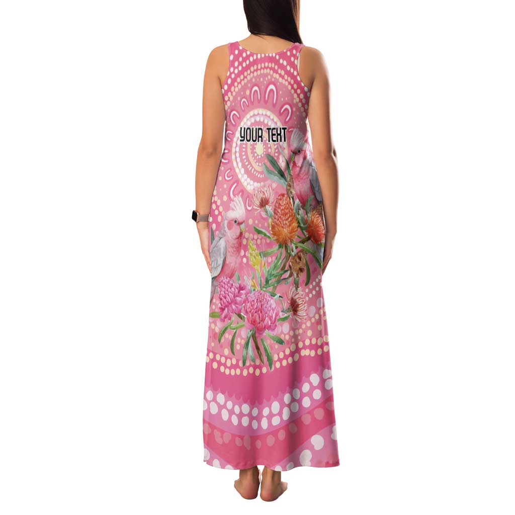 Personalized Pink Galah Aboriginal Dot Art Family Matching Tank Maxi Dress and Hawaiian Shirt Australia’s Breast Cancer Awareness - Aussie Hoodie